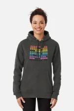 Huasteca Serenede Pullover Hoodie Charcoal Heather (1)