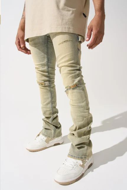 Serened Cedar Stacked Jeans (7)