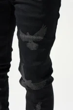 Serened Peace Black Jeans (4)