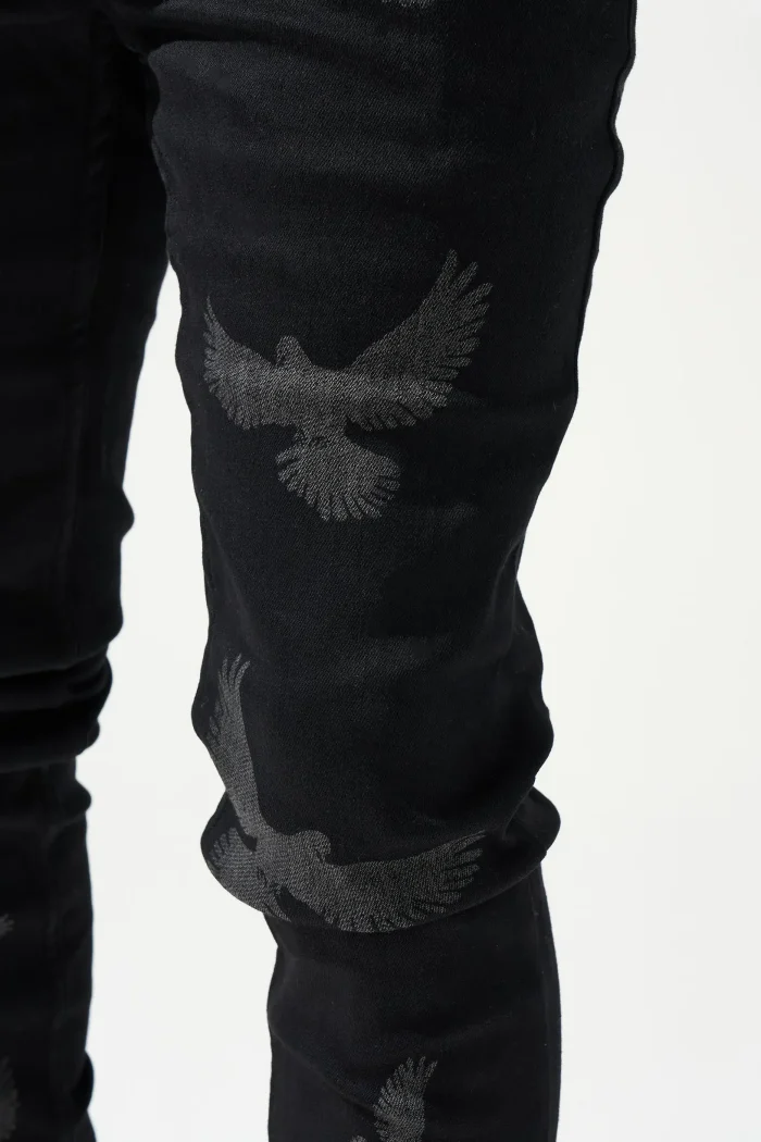 Serened Peace Black Jeans (4)