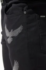 Serened Peace Black Jeans (7)