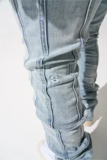 Serened Sky Stacked Jeans