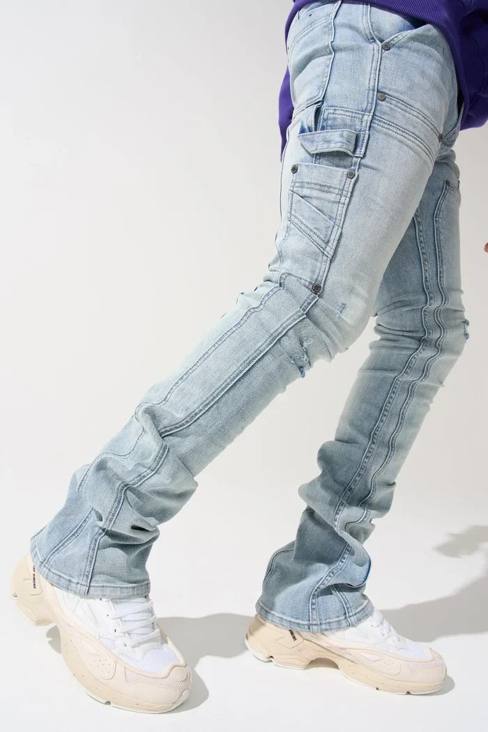 Serened Sky Stacked Jeans (3)