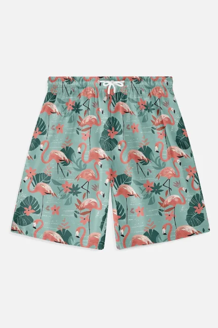 Serenede Flamingo Paradise Shorts (1)