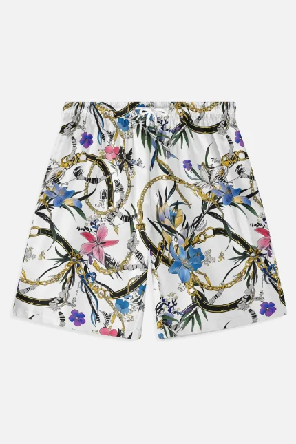 Serenede Floral Shackles Shorts (1)