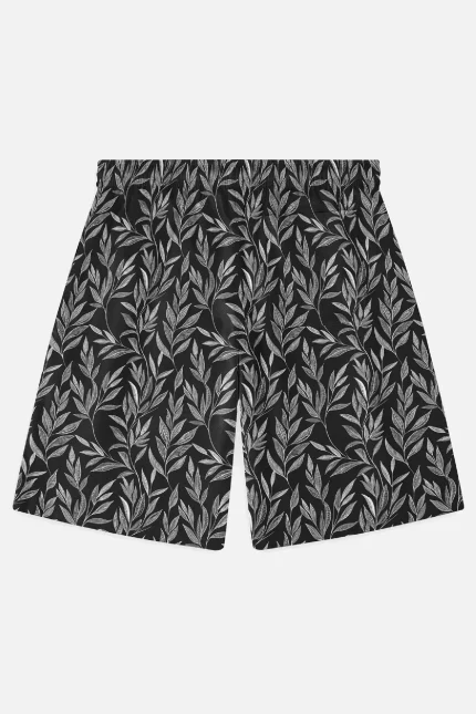 Serenede Midnight Leaves Shorts (1)