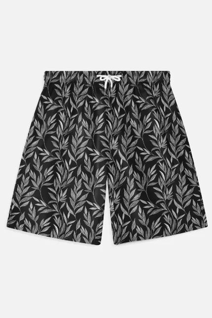 Serenede Midnight Leaves Shorts (2)