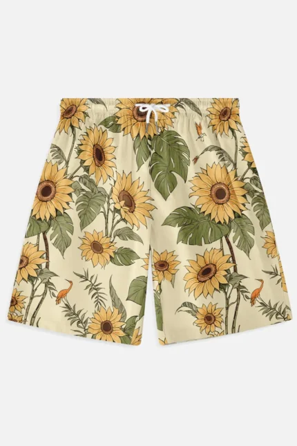 Serenede Radiant Sunflower Shorts (1)