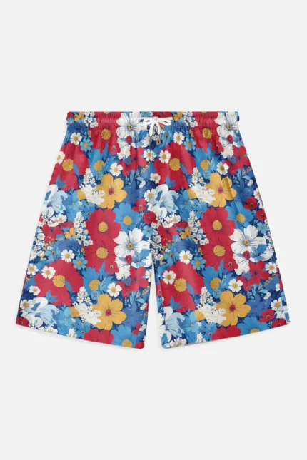 Serenede Vibrant Bloom Shorts (1)