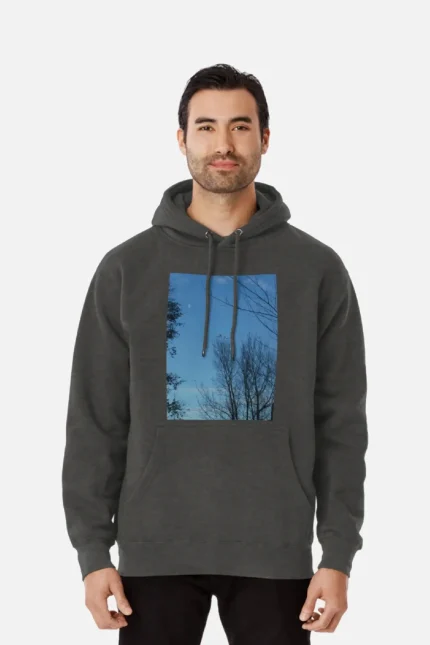 Summer Serenede Pullover Hoodie Charcoal Heather (1)